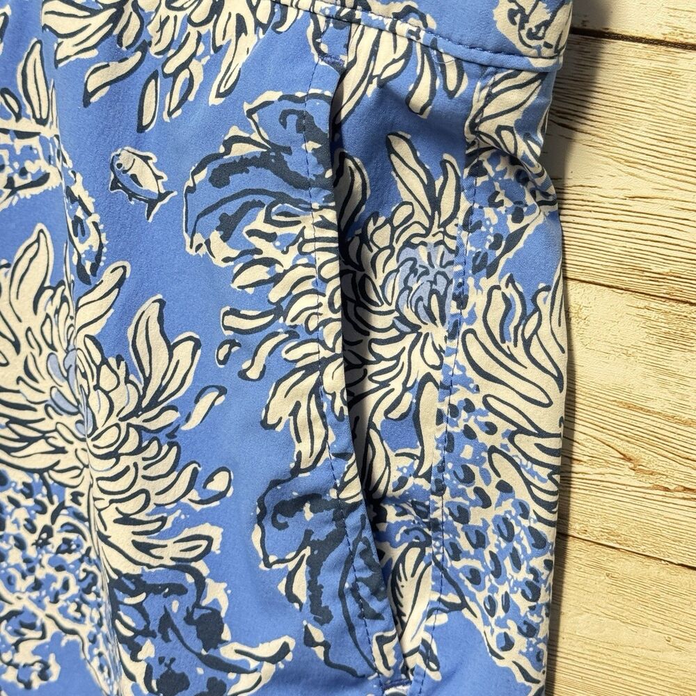 Lilly Pulitzer Southern Tide Mens 40 Golf Brrrdie Shorts Boca Blue - Picture 8 of 16
